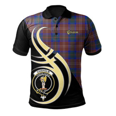 Clan Chisholm Hunting Modern Tartan Polo Shirt - Believe In Me Style NX89 Chisholm Hunting Modern Tartan Tartan Polo   