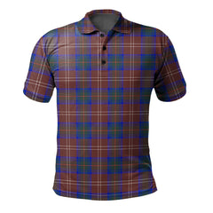 Clan Chisholm Hunting Modern Tartan Polo Shirt DE37 Chisholm Hunting Modern Tartan Tartan Polo   