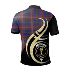 Clan Chisholm Hunting Modern Tartan Polo Shirt - Believe In Me Style NX89 Chisholm Hunting Modern Tartan Tartan Polo   