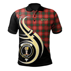 Clan Chisholm Modern Tartan Polo Shirt - Believe In Me Style ZG78 Chisholm Modern Tartan Tartan Polo   