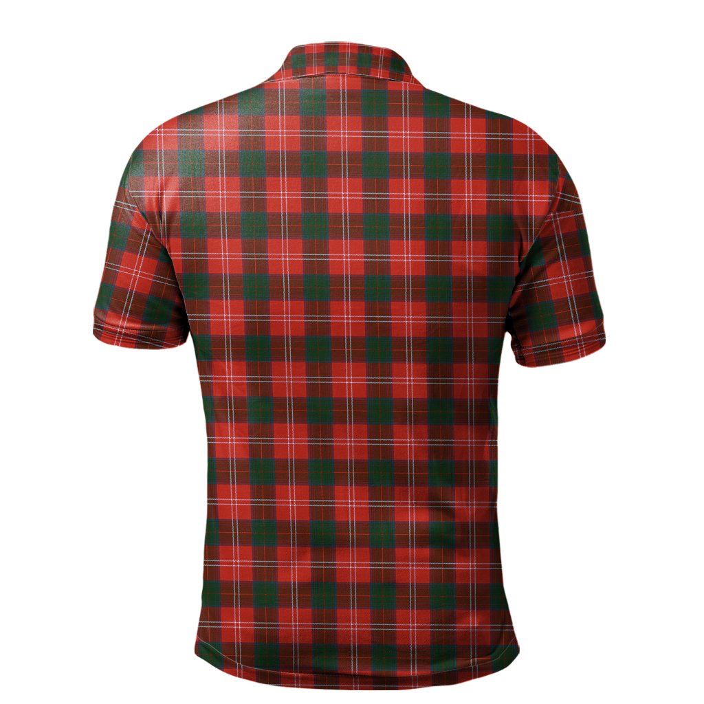 Clan Chisholm Modern Tartan Polo Shirt XO62 Chisholm Modern Tartan Tartan Polo   