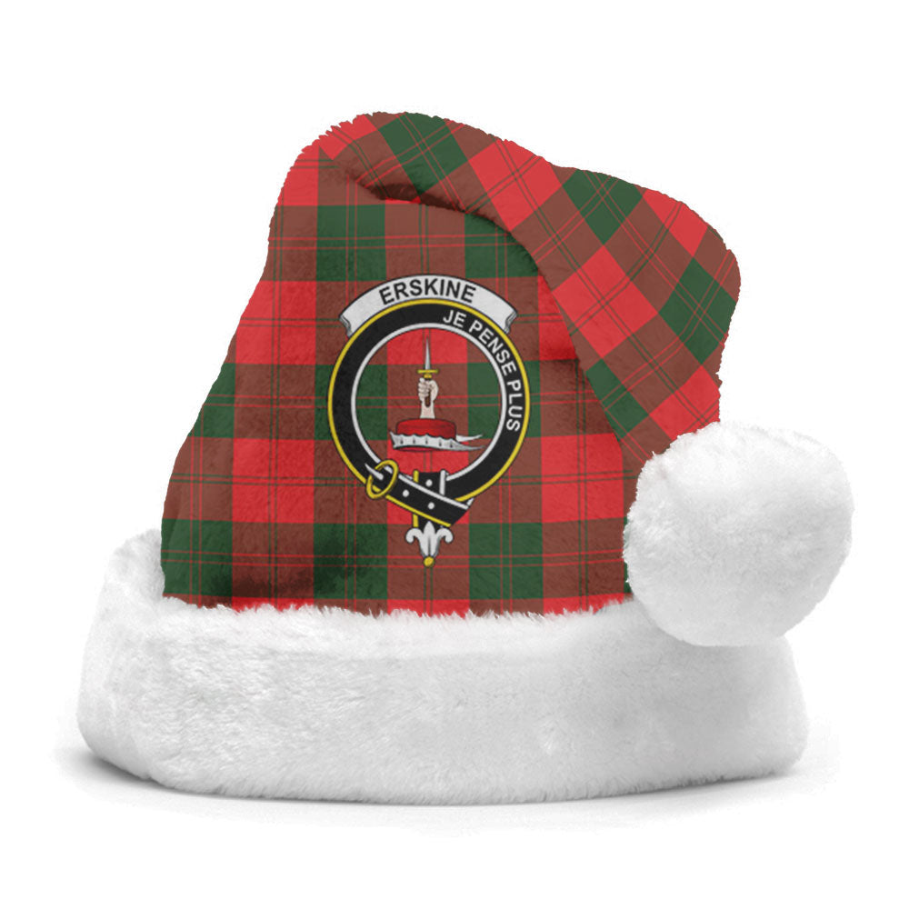 Clan Erskine Modern Tartan Crest Christmas Santa Hat KV62 Erskine Modern Tartan Tartan Santa Hat   