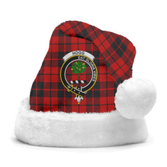 Clan Hogg Tartan Crest Christmas Santa Hat PP32 Hogg Tartan Tartan Santa Hat   