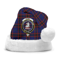 Clan Home Modern Tartan Crest Christmas Santa Hat FU21 Home Modern Tartan Tartan Santa Hat   