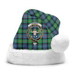 Clan Murray of Atholl Ancient Tartan Crest Christmas Santa Hat HL12 Murray of Atholl Ancient Tartan Tartan Santa Hat   