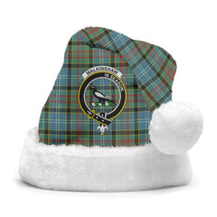 Clan Walkinshaw Tartan Crest Christmas Santa Hat OQ27 Walkinshaw Tartan Tartan Santa Hat   