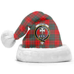 Clan Cheyne Tartan Crest Christmas Santa Hat IQ19 Cheyne Tartan Tartan Santa Hat   