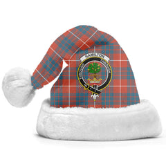 Clan Hamilton Ancient Tartan Crest Christmas Santa Hat EY13 Hamilton Ancient Tartan Tartan Santa Hat   