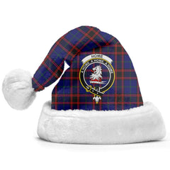 Clan Home Modern Tartan Crest Christmas Santa Hat FU21 Home Modern Tartan Tartan Santa Hat   