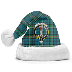 Clan Kirkpatrick Ancient Tartan Crest Christmas Santa Hat AY77 Kirkpatrick Ancient Tartan Tartan Santa Hat   