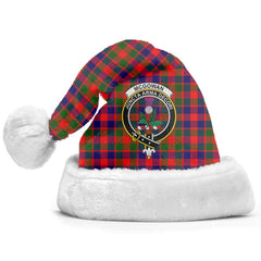 Clan McGowan Tartan Crest Christmas Santa Hat KN85 McGowan Tartan Tartan Santa Hat   