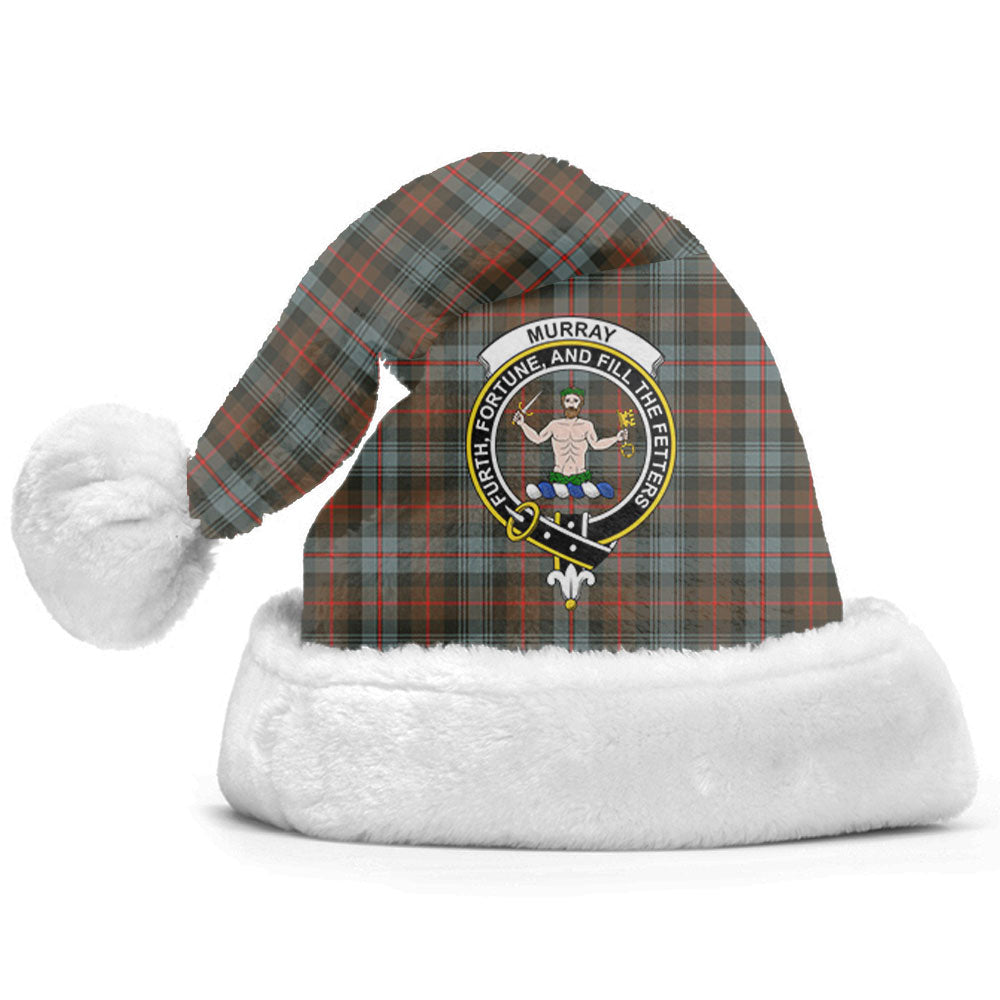 Clan Murray of Atholl Weathered Tartan Crest Christmas Santa Hat YC56 Murray of Atholl Weathered Tartan Tartan Santa Hat   