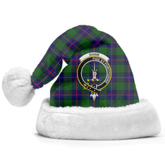 Clan Shaw Modern Tartan Crest Christmas Santa Hat JY70 Shaw Modern Tartan Tartan Santa Hat   