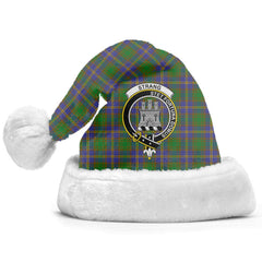 Clan Strang (or Strange) Tartan Crest Christmas Santa Hat TZ64 Strang (or Strange) Tartan Tartan Santa Hat   