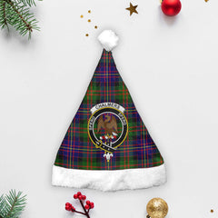 Clan Chalmers (Balnacraig) Tartan Crest Christmas Santa Hat VT96 Chalmers (Balnacraig) Tartan Tartan Santa Hat   