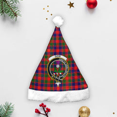 Clan Gow (of Skeoch) Tartan Crest Christmas Santa Hat CE14 Gow (of Skeoch) Tartan Tartan Santa Hat   