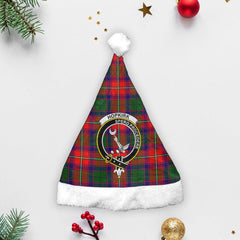 Clan Hopkirk Tartan Crest Christmas Santa Hat XP76 Hopkirk Tartan Tartan Santa Hat   