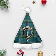 Clan Kirkpatrick Ancient Tartan Crest Christmas Santa Hat AY77 Kirkpatrick Ancient Tartan Tartan Santa Hat   