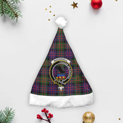 Clan MacDonnell of Glengarry Modern Tartan Crest Christmas Santa Hat UG62 MacDonnell of Glengarry Modern Tartan Tartan Santa Hat   