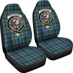 Clan Cockburn Tartan Crest Car Seat Cover ZO34 Clan Cockburn Tartan Today   