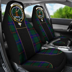 Clan Davidson Tartan Crest Special Car Seat Cover EK47 Clan Davidson Tartan Today   