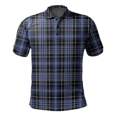 Clan Clark 02 Tartan Polo Shirt BW80 Clark 02 Tartan Tartan Polo   