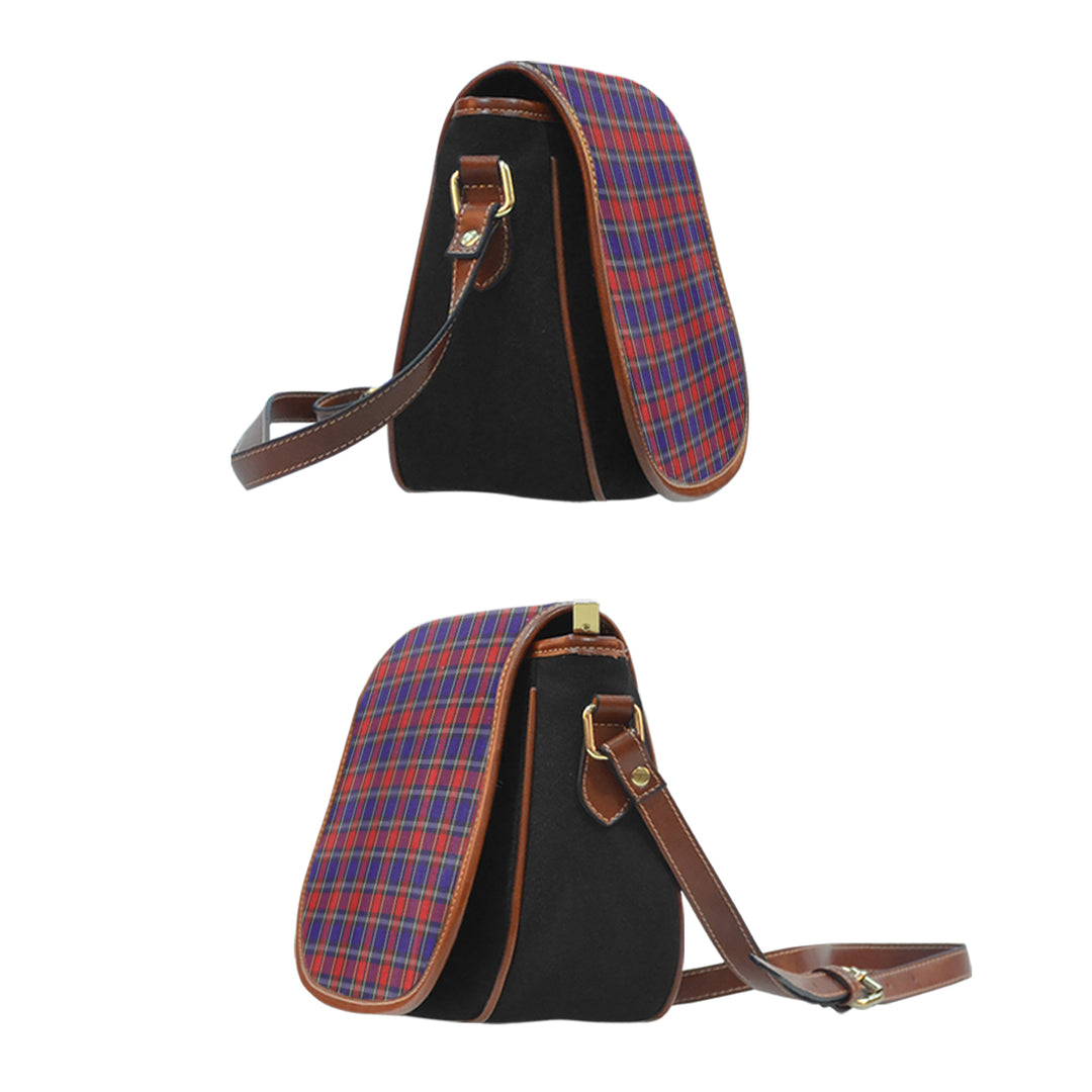 Clan Clark Red Tartan Saddle Handbags EP97 Clan Clark Tartan Today   