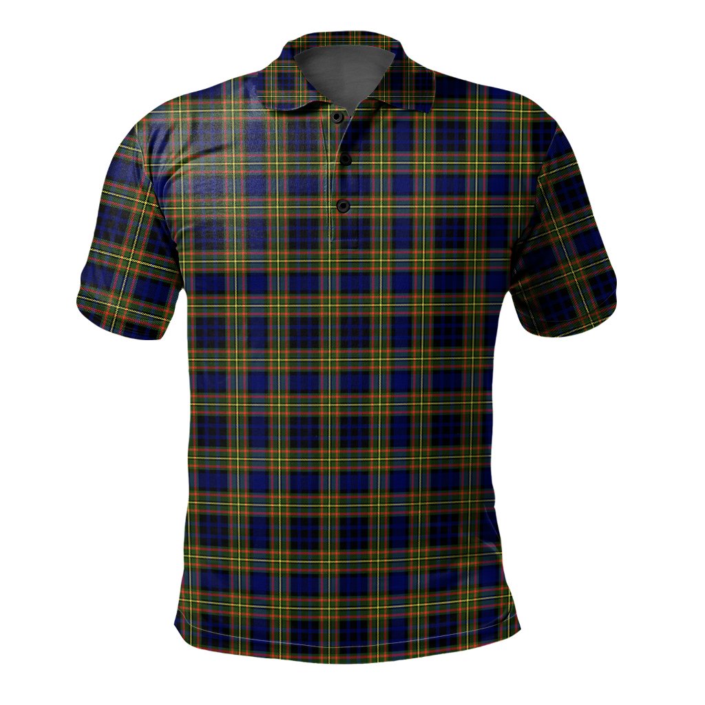 Clan Clelland Modern Tartan Polo Shirt LD86 Clelland Modern Tartan Tartan Polo   