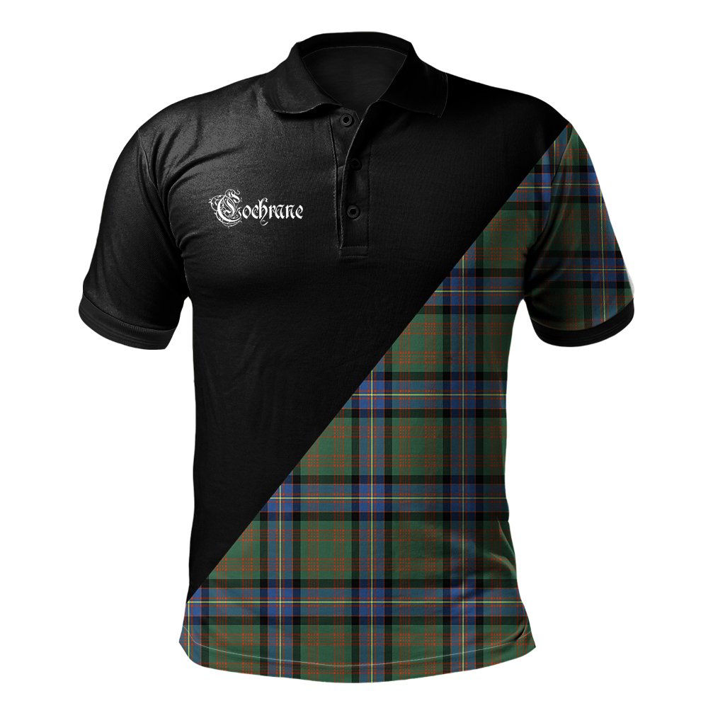 Clan Cochrane Ancient Clan - Military Polo Shirt OP44 Cochrane Ancient Tartan Tartan Polo   