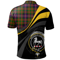 Clan Cochrane Modern Tartan Polo Shirt - Royal Coat Of Arms Style UI84 Cochrane Modern Tartan Tartan Polo   