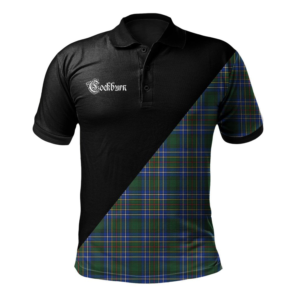 Clan Cockburn Ancient Clan - Military Polo Shirt CF36 Cockburn Ancient Tartan Tartan Polo   