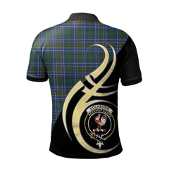 Clan Cockburn Ancient Tartan Polo Shirt - Believe In Me Style FF11 Cockburn Ancient Tartan Tartan Polo   