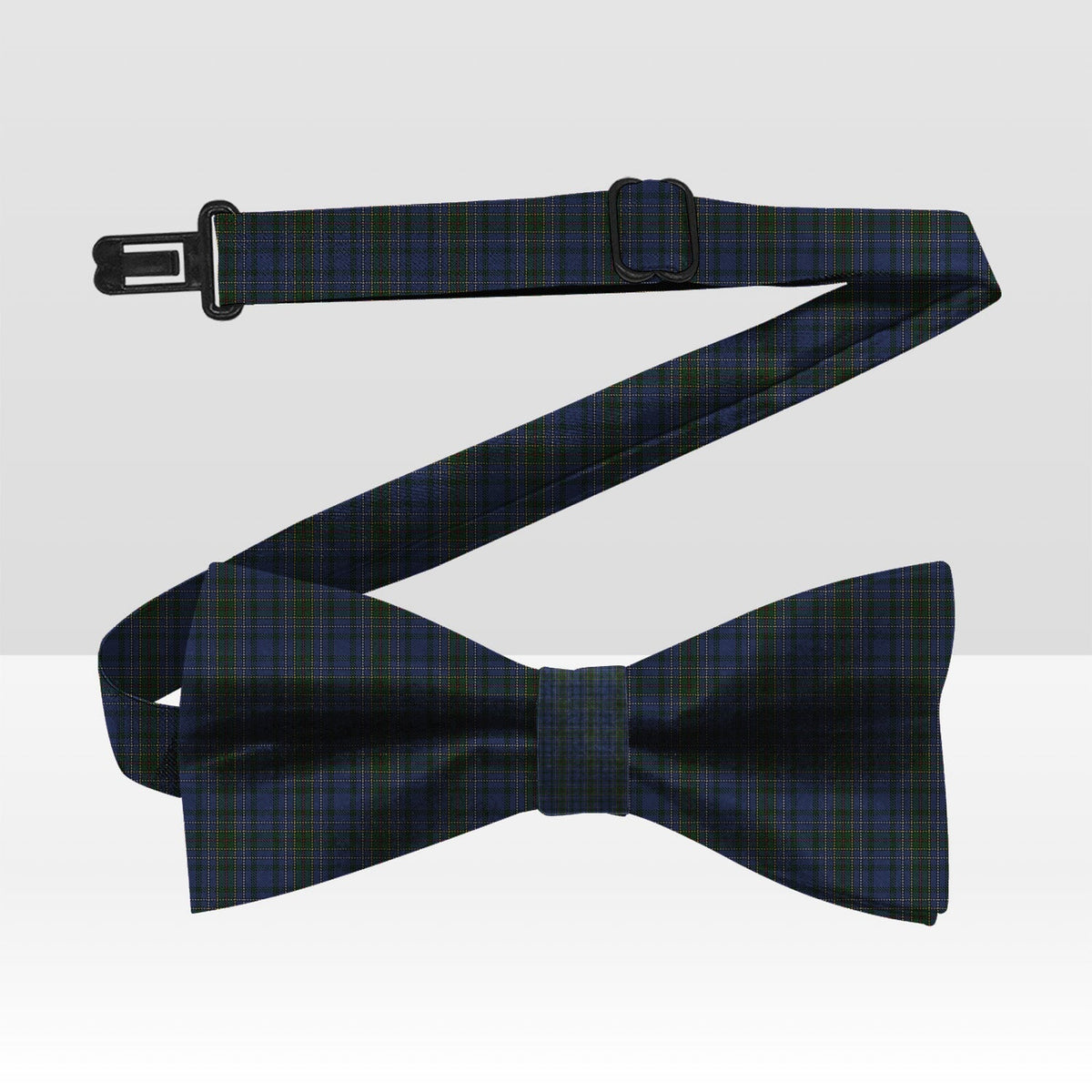 Clan Cockburn Blue Tartan Bow Tie GA32 Clan Cockburn Tartan Today   