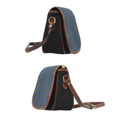 Clan Cockburn Blue Tartan Saddle Handbags HH60 Clan Cockburn Tartan Today   