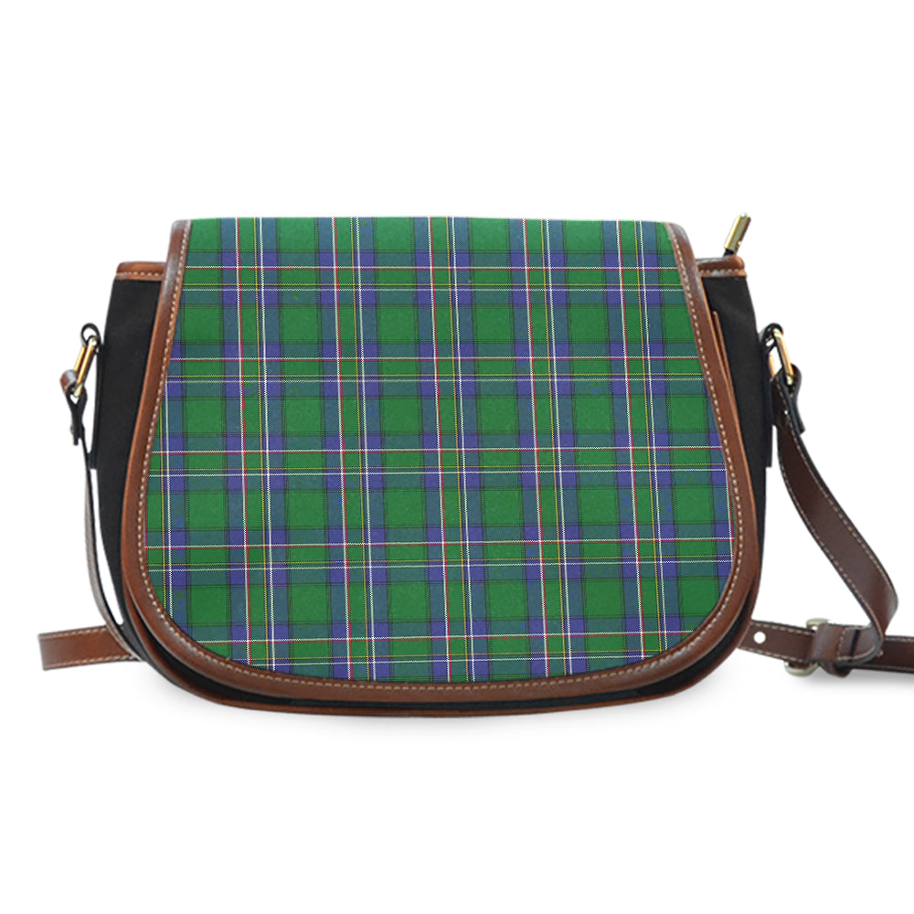 Clan Cockburn Old Tartan Saddle Handbags RT32 Clan Cockburn Tartan Today   