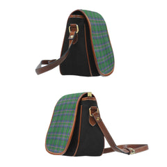 Clan Cockburn Old Tartan Saddle Handbags RT32 Clan Cockburn Tartan Today   