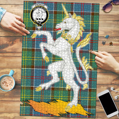 Clan Colville Tartan Crest Unicorn Scotland Jigsaw Puzzles Gift For Family EP30 Clan Colville Tartan Today   