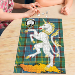 Clan Colville Tartan Crest Unicorn Scotland Jigsaw Puzzles Gift For Family EP30 Clan Colville Tartan Today   