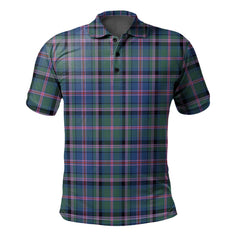 Clan Cooper Ancient Tartan Polo Shirt HX66 Cooper Ancient Tartan Tartan Polo   