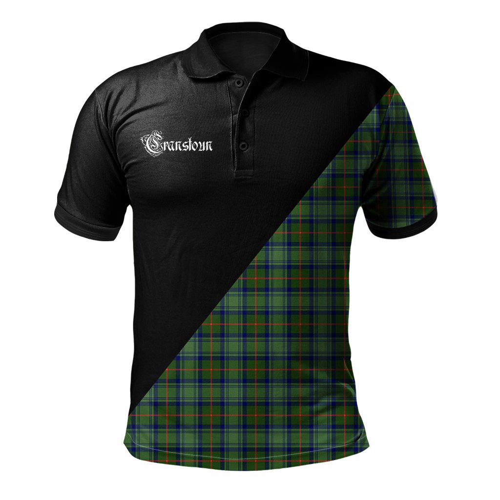 Clan Cranstoun Clan - Military Polo Shirt UU63 Cranstoun Tartan Tartan Polo   