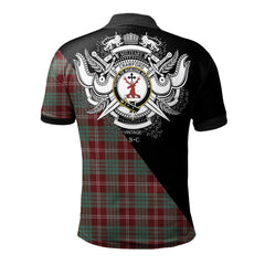 Clan Crawford Modern Clan - Military Polo Shirt NF50 Crawford Modern Tartan Tartan Polo   