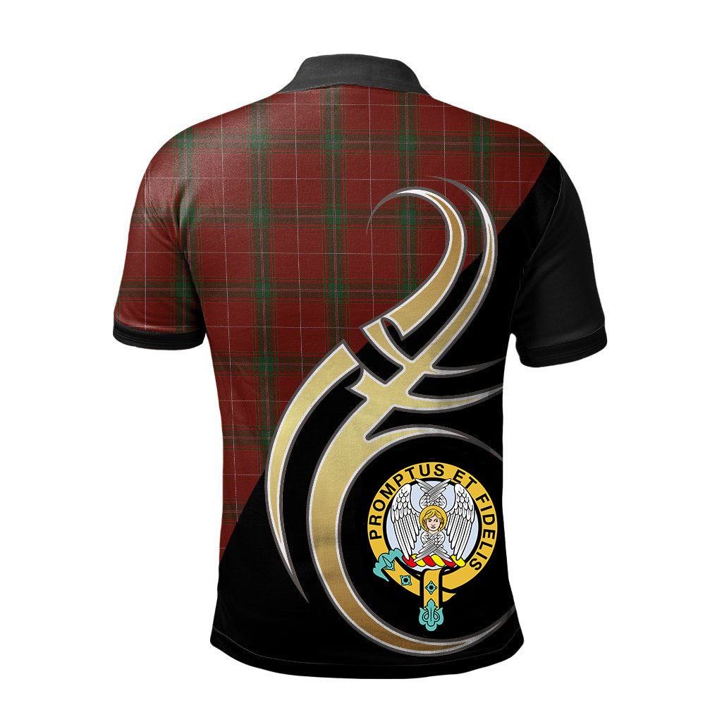 Clan Carruthers Family Tartan Official Crest Polo Shirt XR58 Carruthers Family Tartan Official Tartan Tartan Polo   