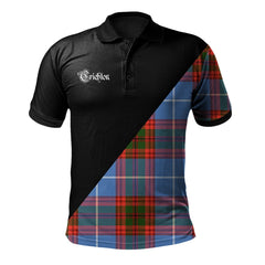 Clan Crichton Clan - Military Polo Shirt ON44 Crichton Tartan Tartan Polo   