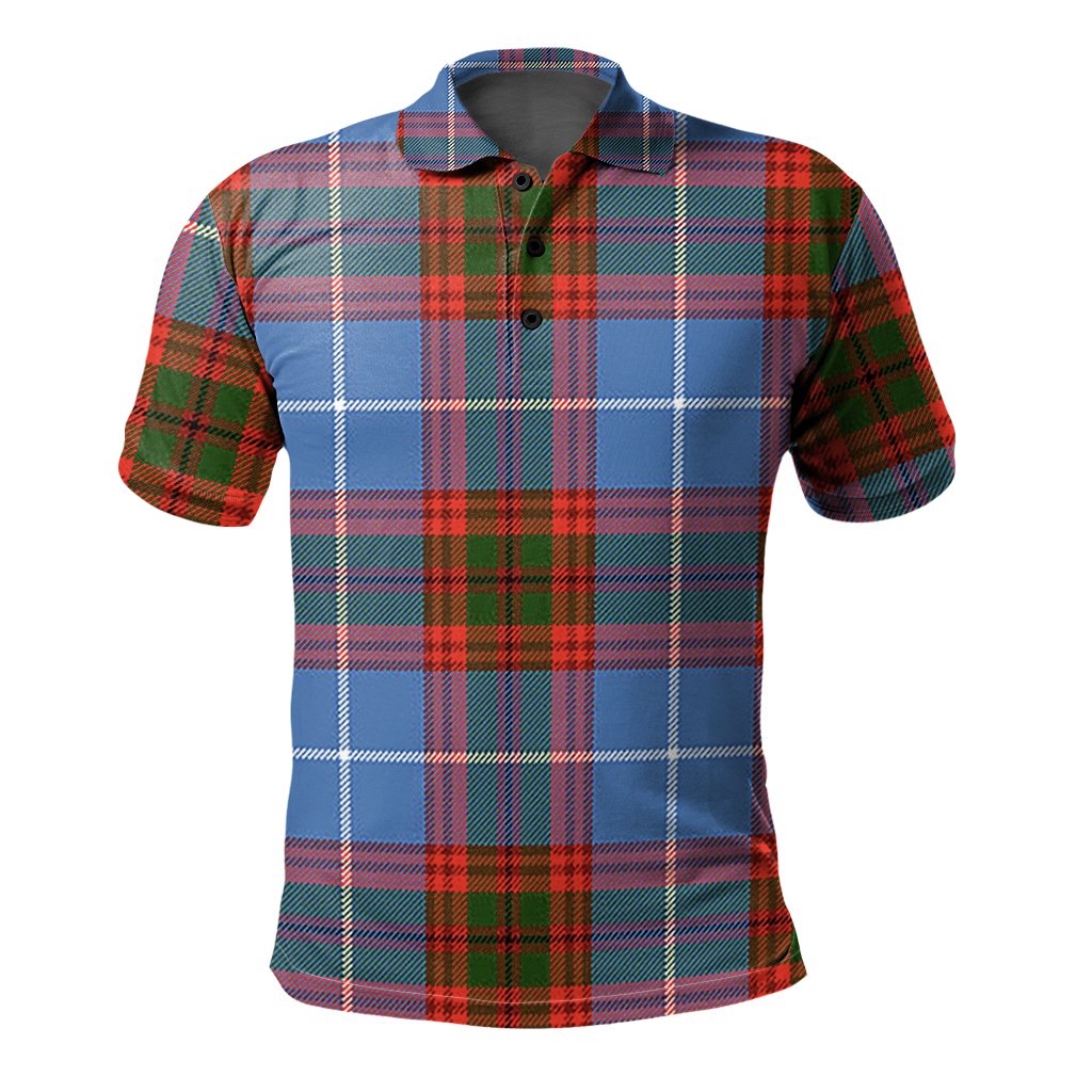 Clan Crichton Tartan Polo Shirt FZ25 Crichton Tartan Tartan Polo   