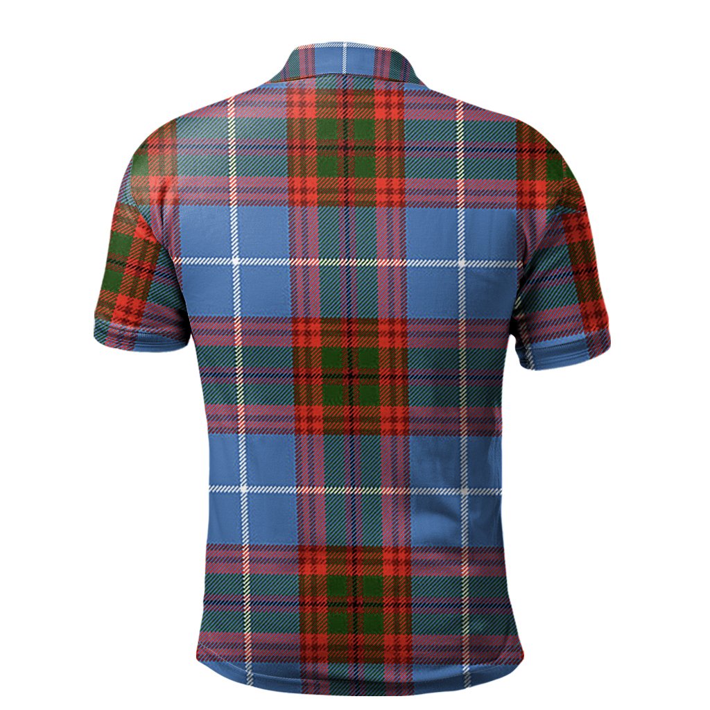 Clan Crichton Tartan Polo Shirt FZ25 Crichton Tartan Tartan Polo   