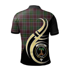 Clan Crosbie Tartan Polo Shirt - Believe In Me Style VM18 Crosbie Tartan Tartan Polo   