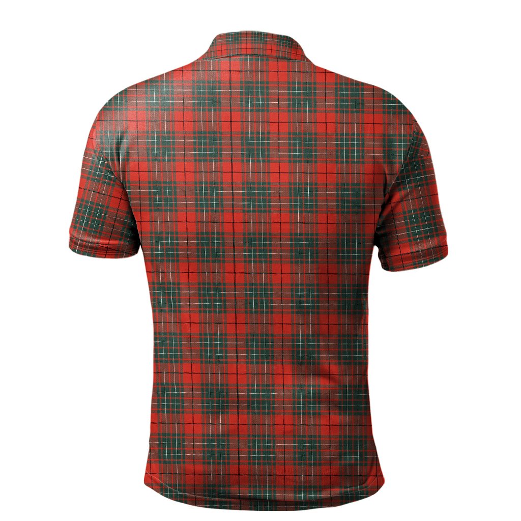 Clan Cumming Modern Tartan Polo Shirt XX58 Cumming Modern Tartan Tartan Polo   