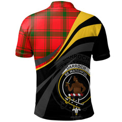 Clan Darroch Tartan Polo Shirt - Royal Coat Of Arms Style MG78 Darroch Tartan Tartan Polo   