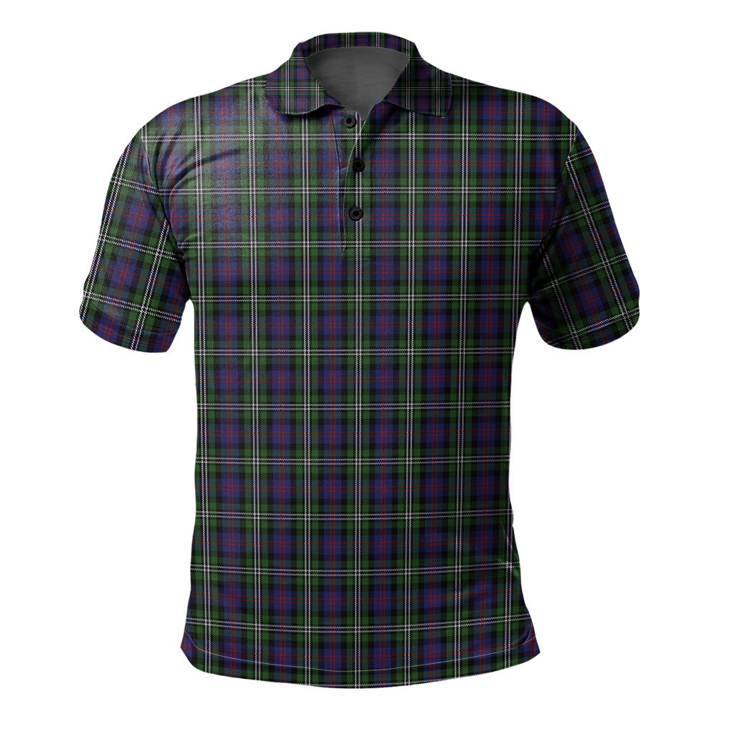 Clan Davidson Double Tartan Polo Shirt CQ78 Davidson Double Tartan Tartan Polo   