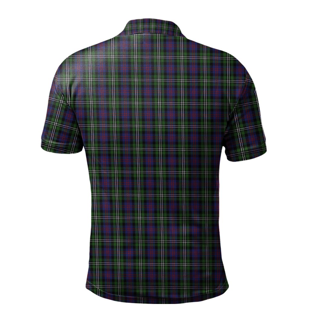 Clan Davidson Double Tartan Polo Shirt CQ78 Davidson Double Tartan Tartan Polo   